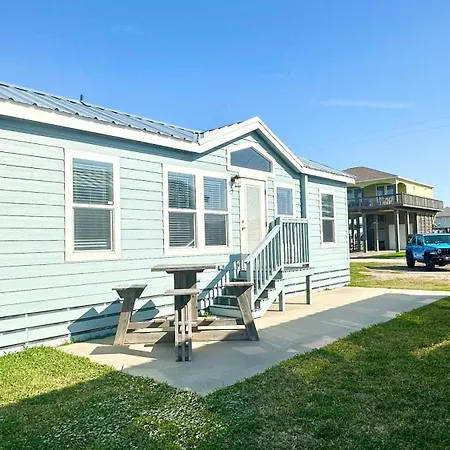 1 Block To Beach -Brand New Modern Tiny Home Bolivar Peninsula Exterior foto